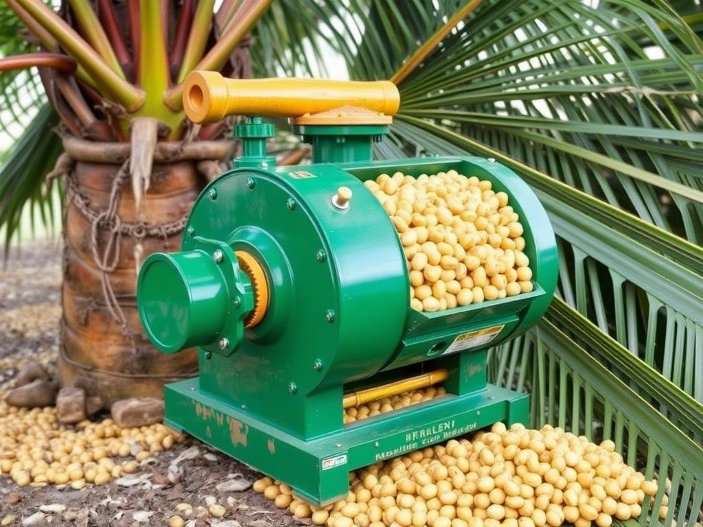 What is the nutritional value of palm kernel expeller?