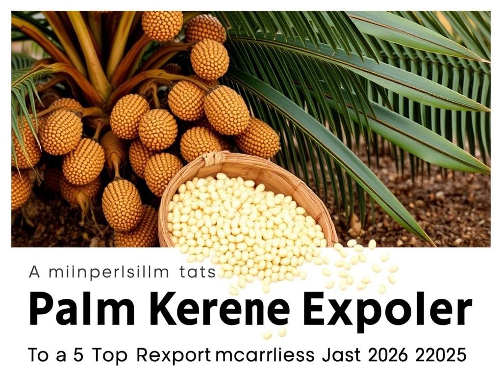 Palm Kernel Expeller: A Profitable Guide to the 5 Top Export Markets for 2025