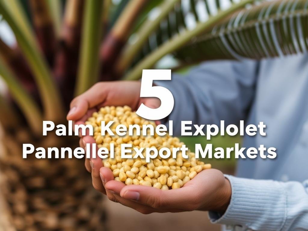 De ultieme gids voor de top 5 winstgevende exportmarkten voor palmpitschilfers in 2025