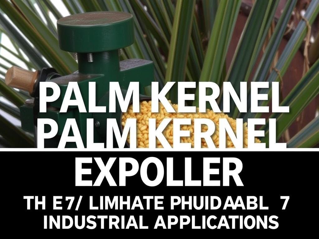 Palm Kernel Expeller: The Ultimate Guide to 7 Profitable Industrial Applications