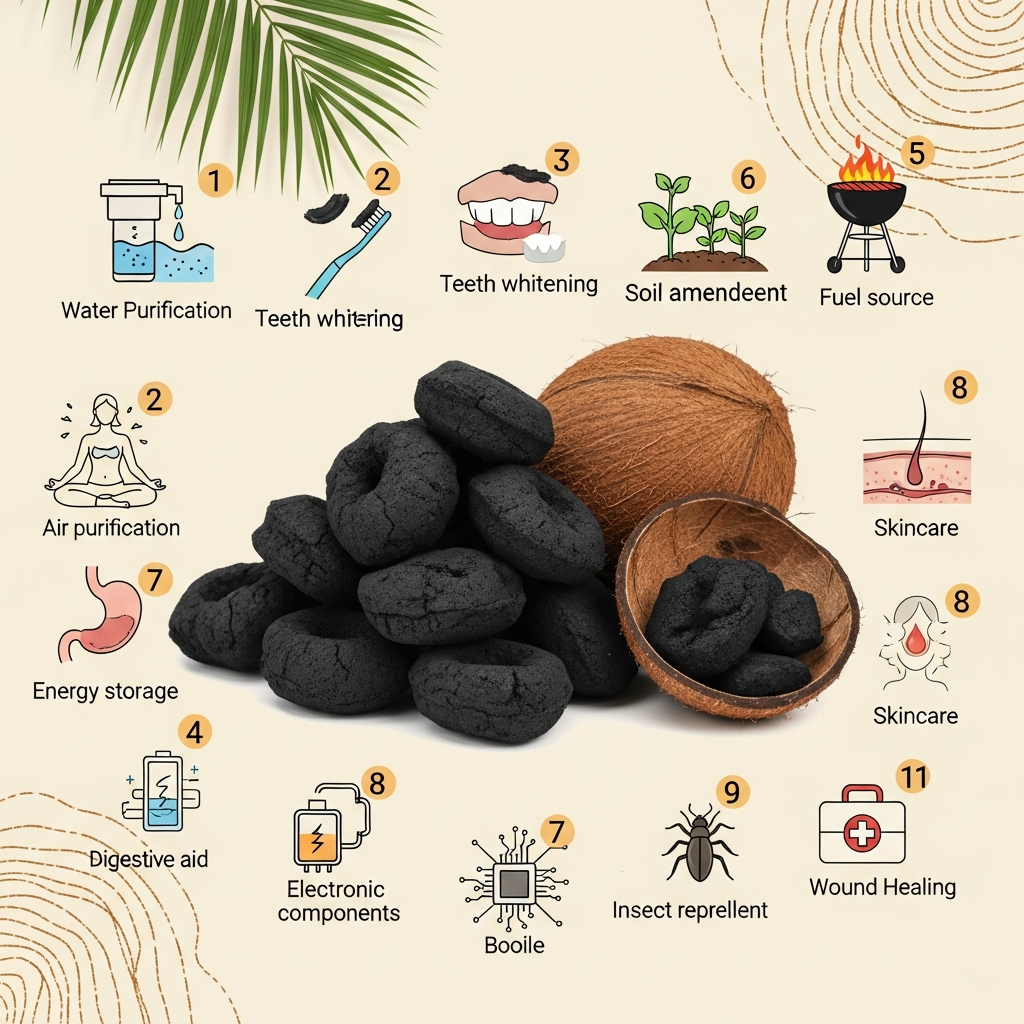 coconut-shell-charcoal-benefits-uses