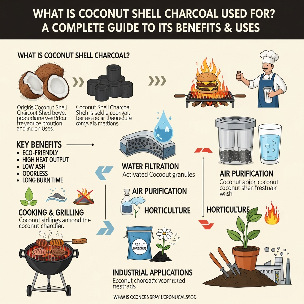 what-is-coconut-shell-charcoal-used-for