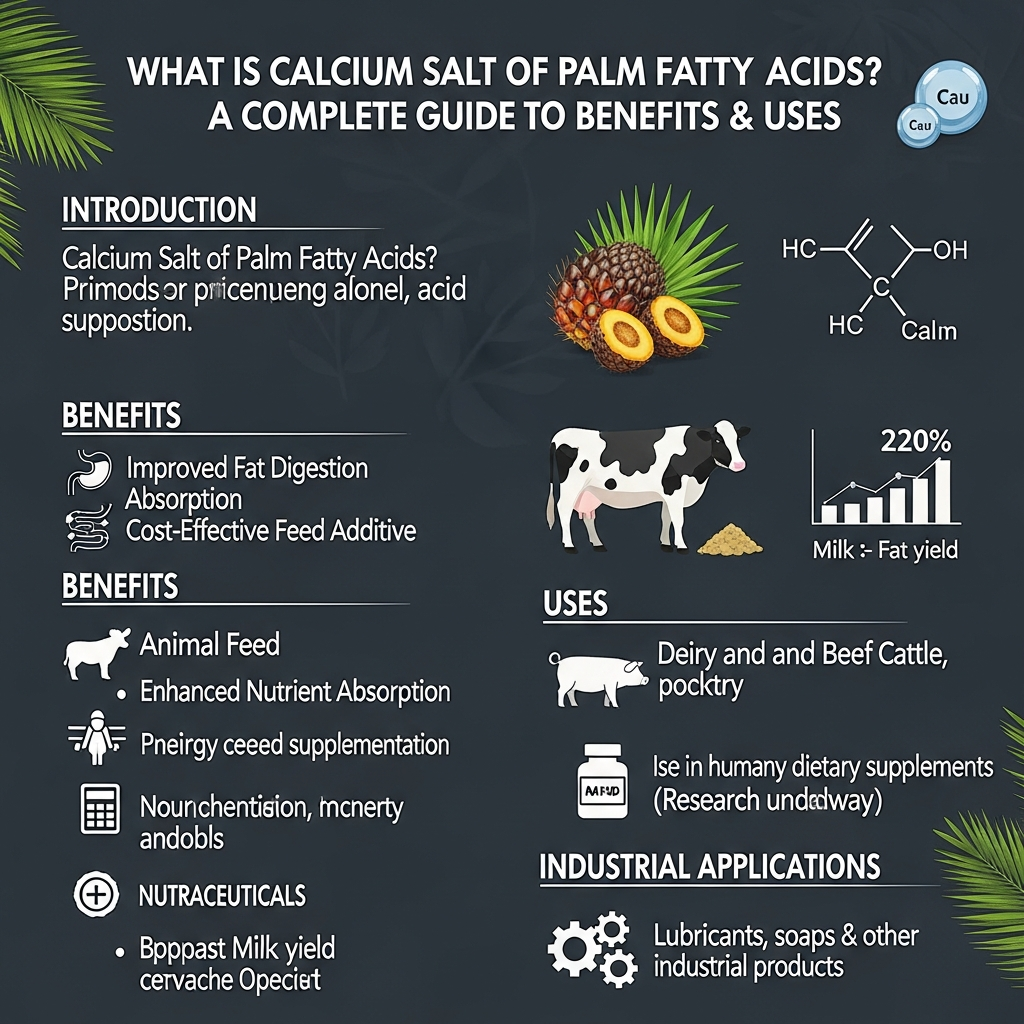 Calcium Salt of Palm Fatty Acids: 7 Proven Benefits (2026) Calcium Salt of Palm Fatty Acids