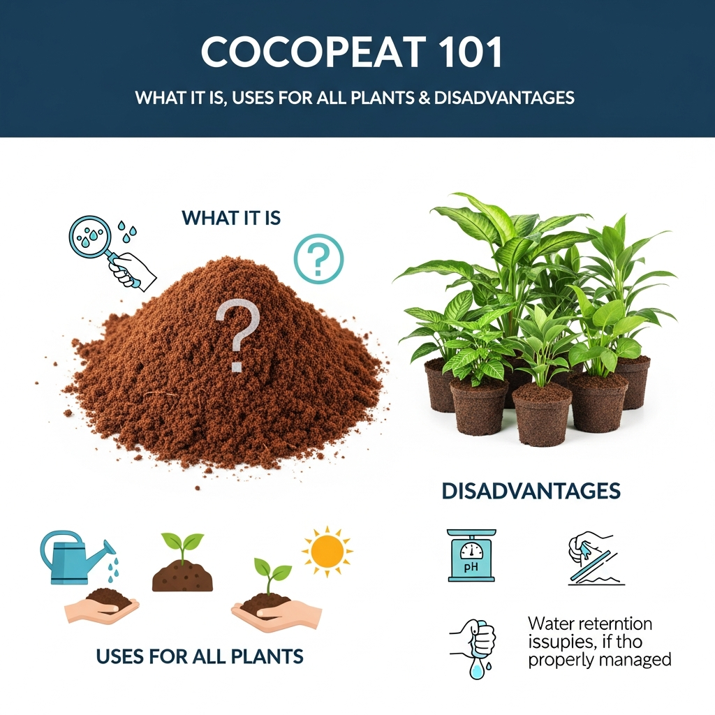 Cocopeat: 7 Ultimate Uses & Shocking Disadvantages (2026) cocopeat