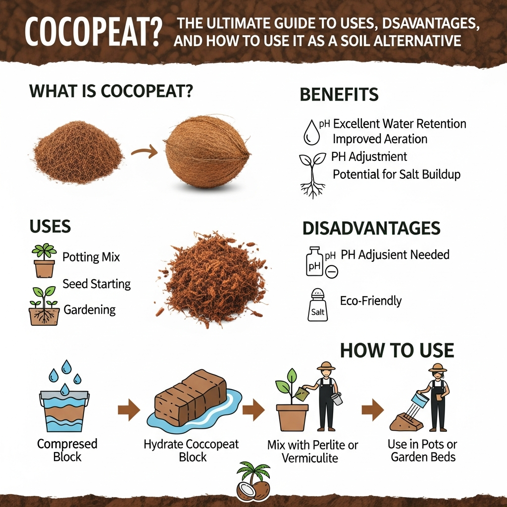 Cocopeat: The Ultimate 2026 Guide to Uses & Benefits Cocopeat