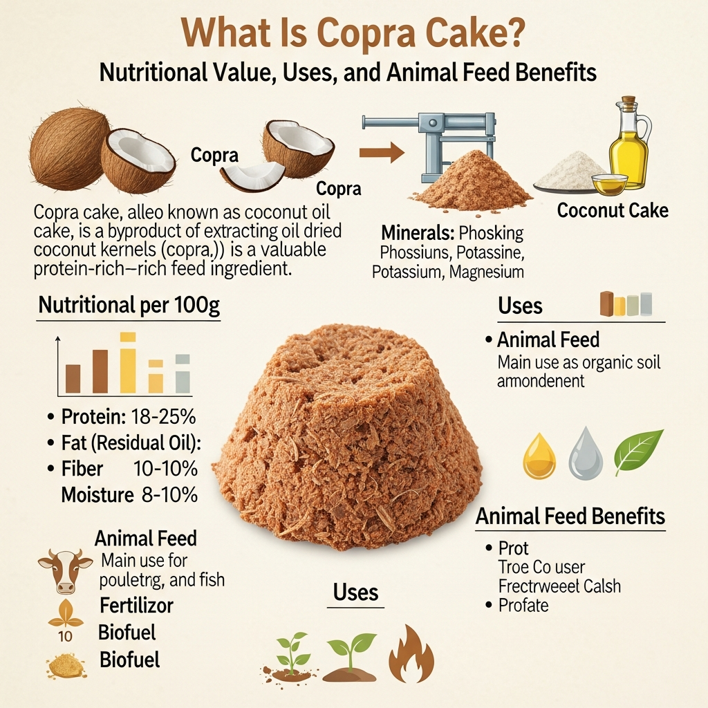 Copra Cake: 7 Ultimate Benefits & Incredible Uses (2026) Copra Cake