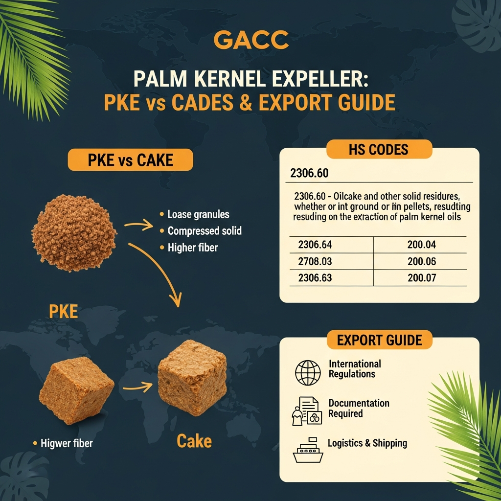 GACC Palm Kernel Expeller: 7 Incredible Export Tips (2026) GACC Palm Kernel Expeller