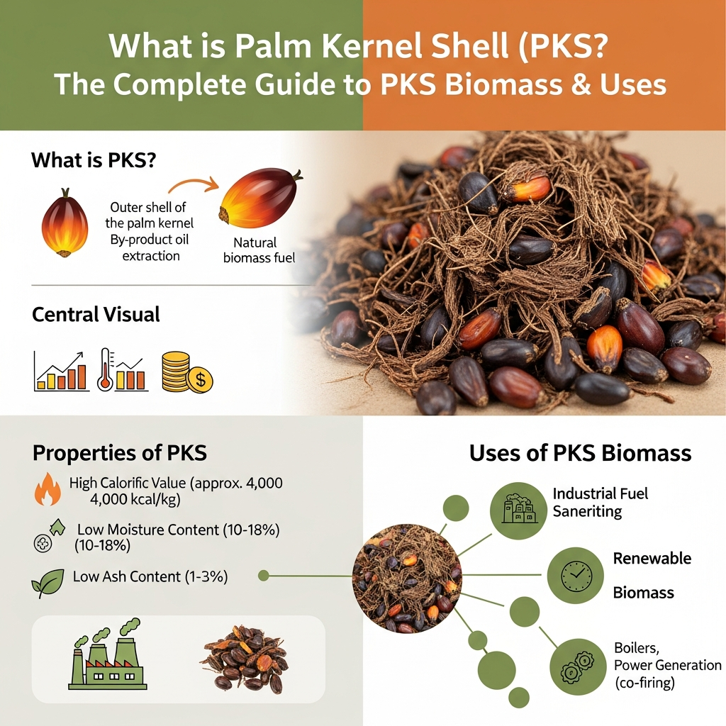 Palm Kernel Shell: 7 Incredible Biomass Uses Guide (2026) Palm Kernel Shell