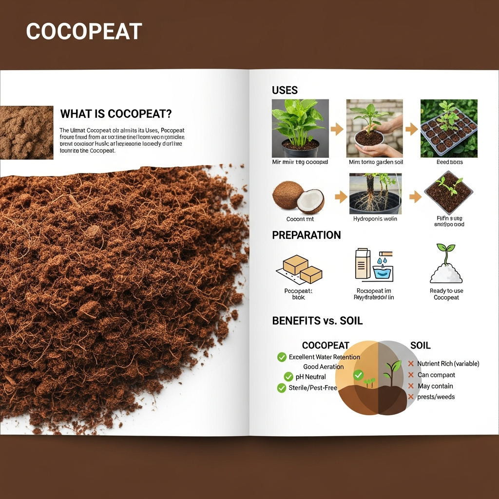 Cocopeat: 9 Amazing Uses in Our Ultimate 2026 Guide cocopeat
