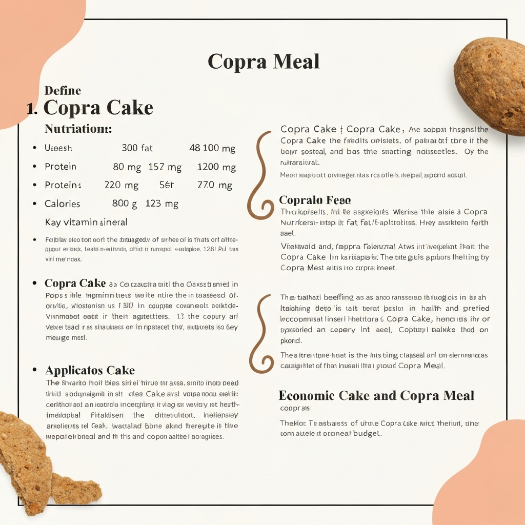 Copra Cake: 7 Ultimate Uses & Amazing Benefits (2026) Copra Cake