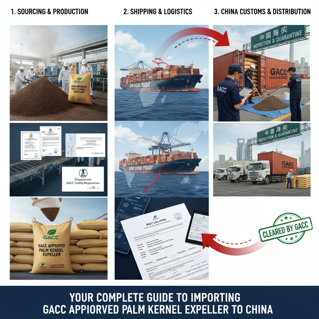 Importing PKE to China: #1 Complete Guide to Avoid Delays (2026) Importing GACC Approved Palm Kernel Expeller to China