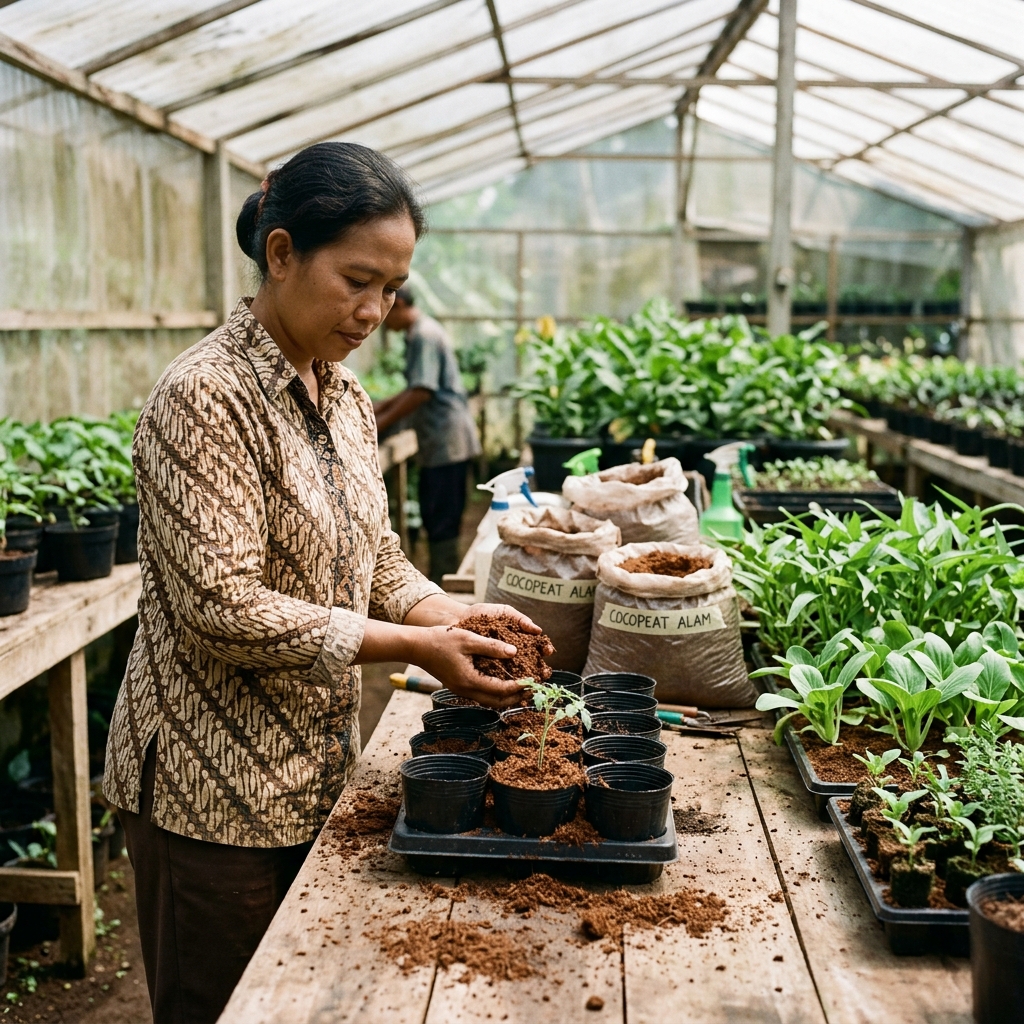 Cocopeat: 7 Manfaat Luar Biasa & Harga Terbaik 2026 Cocopeat