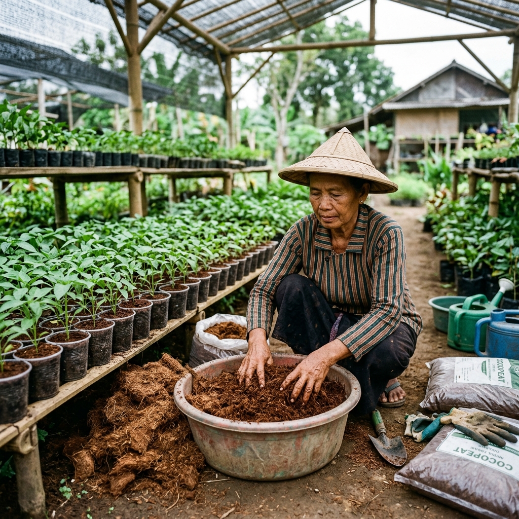 Cocopeat: 7 Manfaat Luar Biasa & Harga Terbaru (2026) Cocopeat