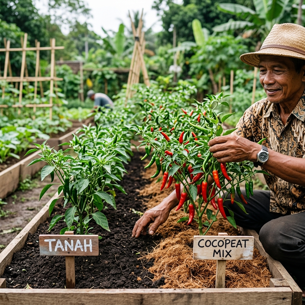 Media Tanam Cocopeat vs Tanah: 5 Rahasia Panen (2026) media tanam cocopeat vs tanah