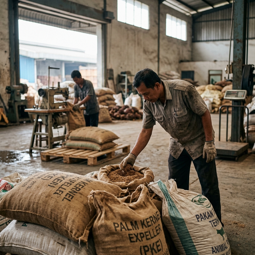 Palm Kernel Expeller Surabaya: 7 Manfaat Utama & Harga 2026 Palm Kernel Expeller Surabaya