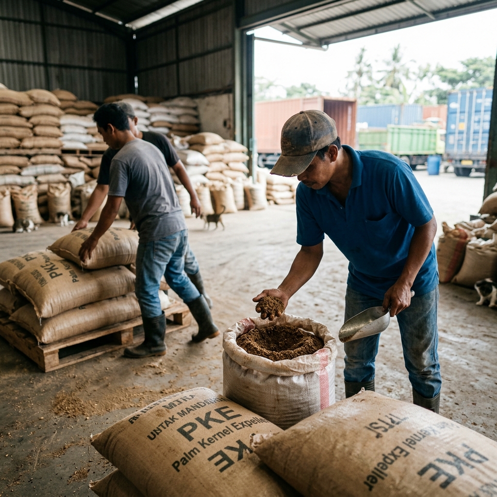 Palm Kernel Expeller Surabaya: 7 Manfaat Hebat & Harga 2026 Palm Kernel Expeller Surabaya