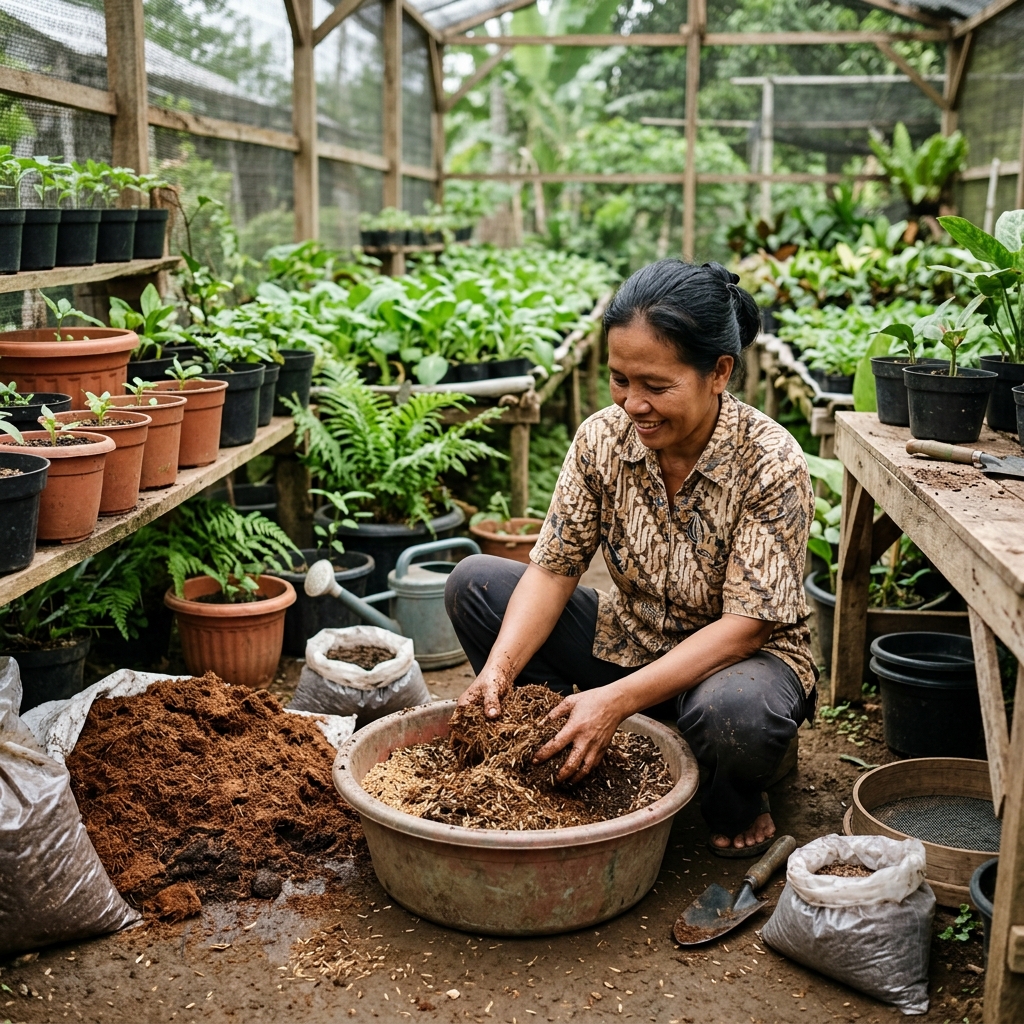 Panduan Lengkap Cocopeat: 7 Rahasia Subur & Harga 2026 Panduan Lengkap Cocopeat