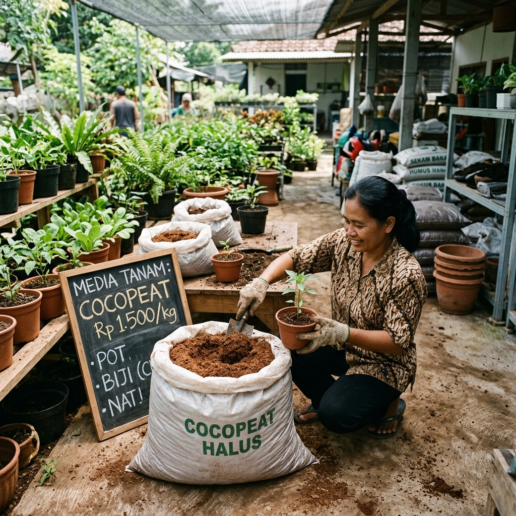 Panduan Lengkap Cocopeat: 7 Manfaat Hebat & Harga 2026 Panduan Lengkap Cocopeat