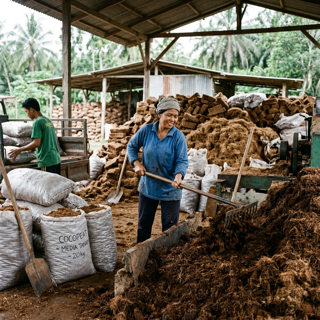 Cocopeat: 7 Panduan Lengkap Terbaik Wajib Tahu (2026) cocopeat